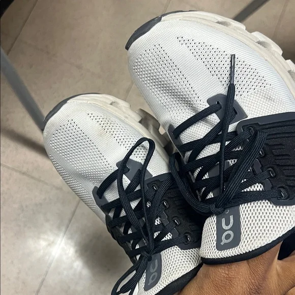 On Women's Black and Gray Athletic Sneakers - Picture 5 of 11